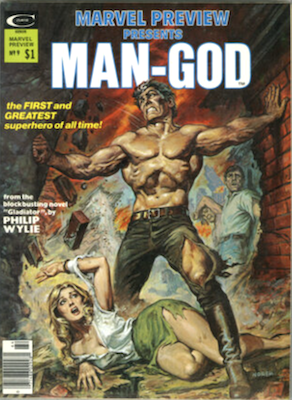 Marvel Preview #9: Man-God. Click to sell your copy