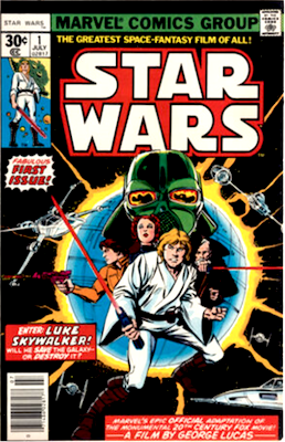 Star Wars Comic Book #1 (1977). Click for a free appraisal