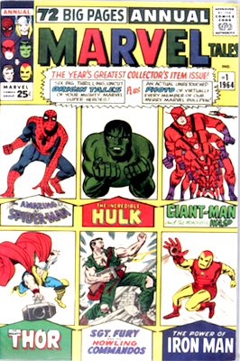 Marvel Tales #1: Reprints Tales of Suspense #39 origin. Click for value