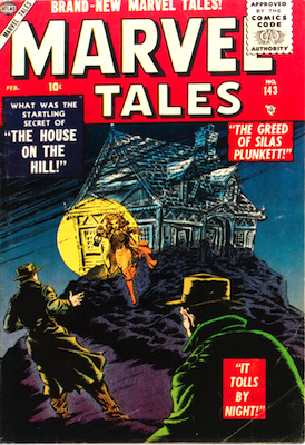Marvel Tales #143: post-Code continuation of pre-Code horror comic