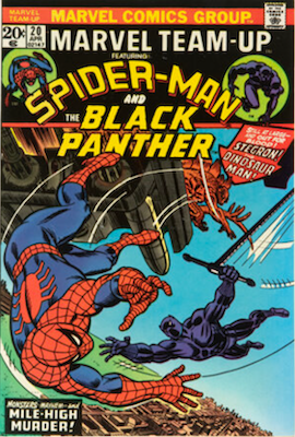 Marvel Team-Up #20: Spider-Man and Black Panther. Click to value yours