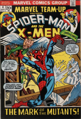 Marvel Team-Up #4: Spider-Man and X-Men. Click for values