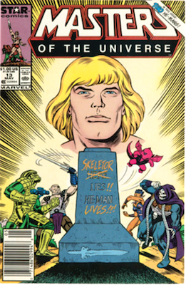 Masters of the Universe #13 (1987)
Marvel/Star; "Death" of Skeletor