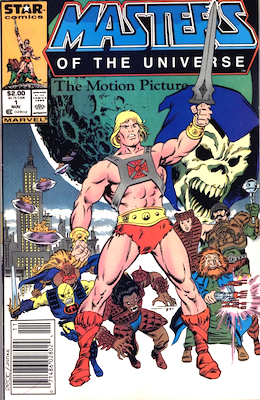 Masters of the Universe the Motion Picture #1 Marvel/Star (1987)