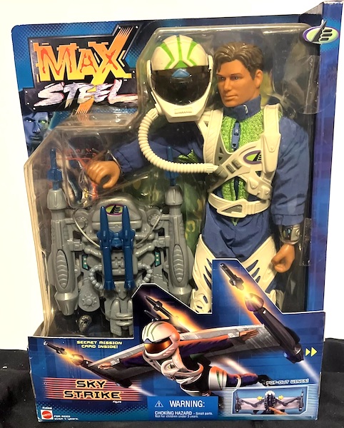 Max Steel Sky Strike Figure. Click to value yours
