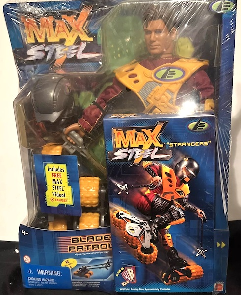 Max Steel Blade Patrol Figure. Click for a free valuation
