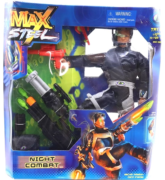 Max Steel Night Combat Figure. Click for a free valuation