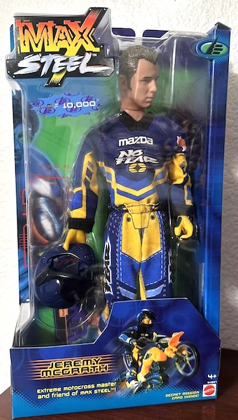 Max Steel Jeremy McGrath Figure. Click for a free valuation