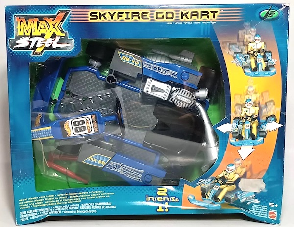 Max Steel Skyfire Go Kart. Click to value or sell one
