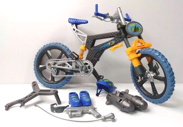 Max Steel MX4 Rocket Cycle assembled. Click to value or sell one