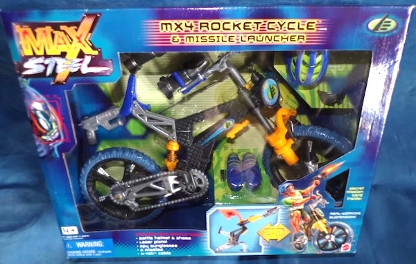 Max Steel MX4 Rocket Cycle. Click to value or sell one