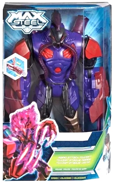 Max Steel Toxzon Rapid Attack Figure. Click to value yours