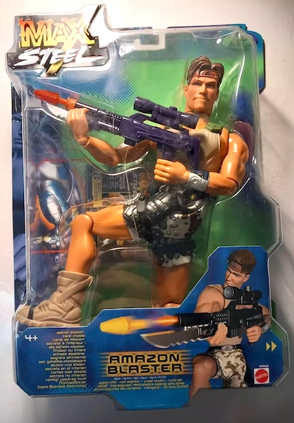 Max Steel Amazon Blaster Figure. Click for a free appraisal