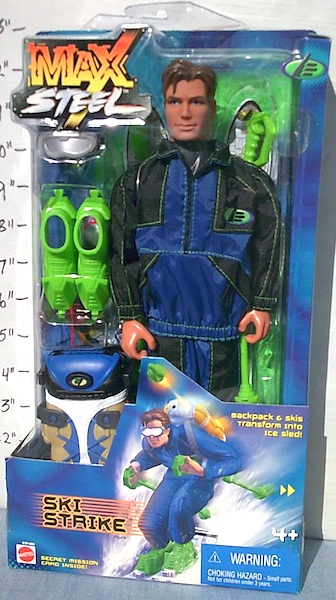 Max Steel Ski Strike Figure. Click for a free valuation