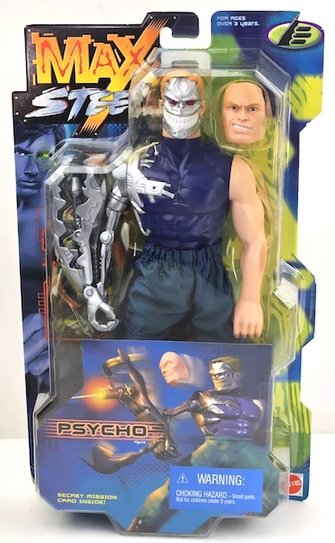 Max Steel Psycho Figure. Click for a free appraisal