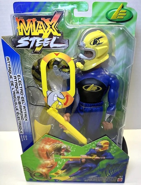 Max Steel Aqua Electro Attack Figure. Click to value yours free