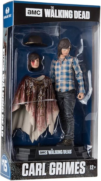 McFarlane Toys Color Tops Walking Dead Carl Grimes Action Figure