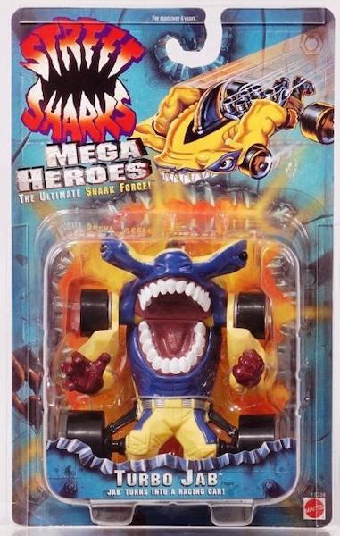 Street Sharks Mega Heroes Turbo Jab