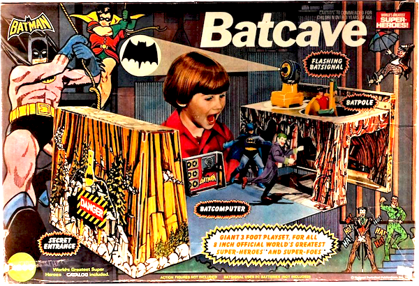 Mego Batcave playset, made from vinyl. Click to sell or appraise yours!