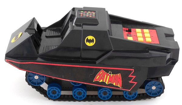 Mego Programmable Bat Machine was called Battrax in foreign markets. Click to sell or value yours