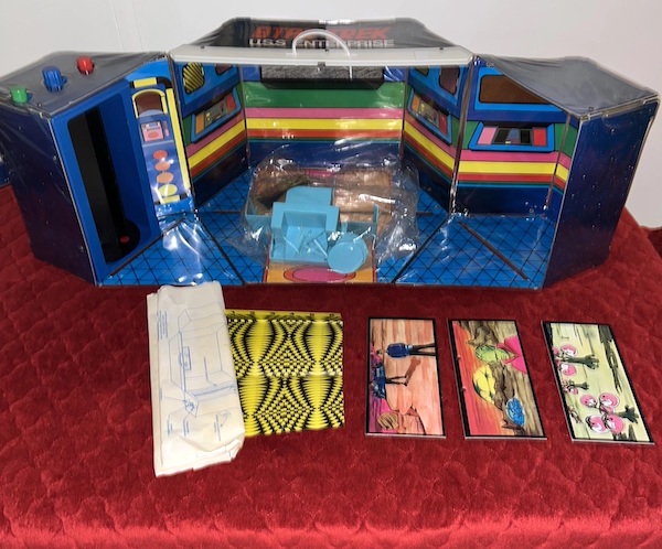 Mego U.S.S. Enterprise Playset assembled. Click to value or sell Mego Star Trek action figures