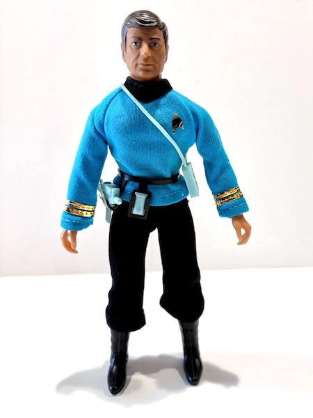 Mego Star Trek Dr. McCoy out of the pack. Click to value your vintage toys