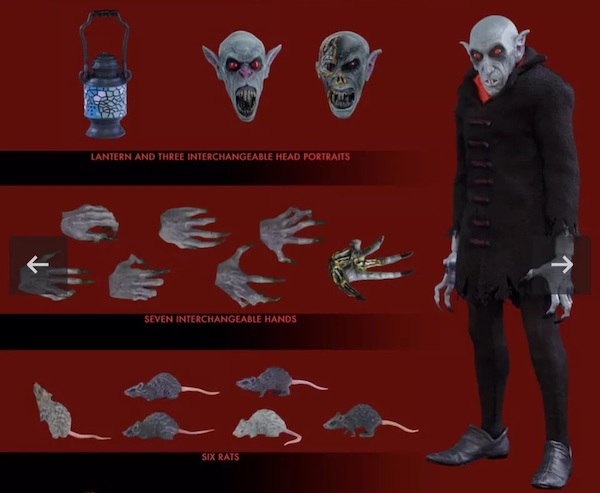 One:12 Silent Screamers Nosferatu Symphony of Horror Edition Figure open box. Click to have yours appraised