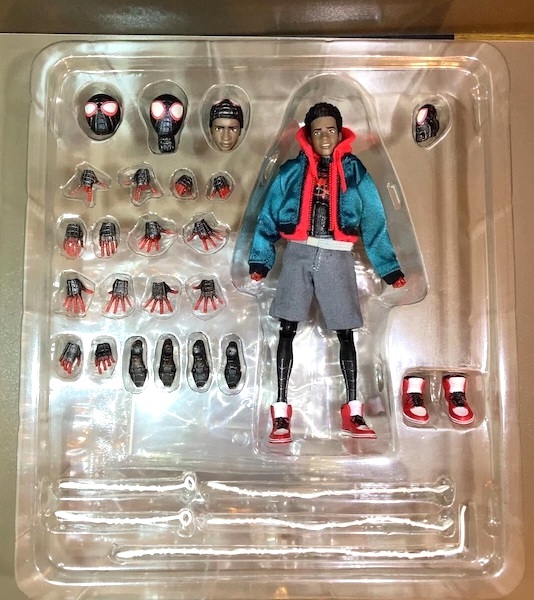 Mafex Spider-Man Into The Spider-Verse No.107 Miles Morales open box. Click to sell yours today