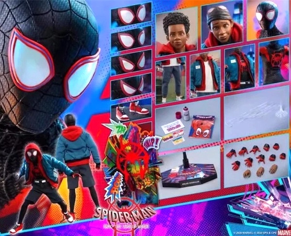 Spider-Man: Into the Spider-Verse MMS567 1/6th Scale Miles Morales. Click to value or sell one