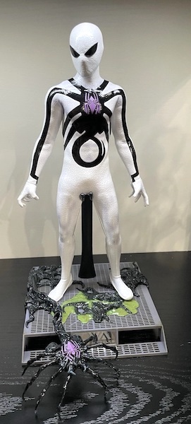 Aliens Vs. Avengers CMS027 1/6th Scale Miles Morales out of the box. Click to value one for free