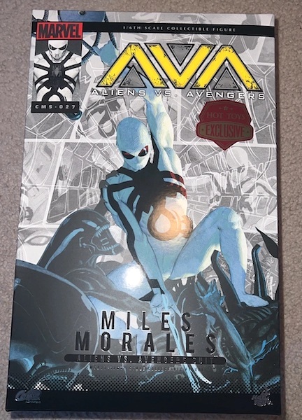 Aliens Vs. Avengers CMS027 1/6th Scale Miles Morales. Click to value one for free