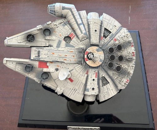 Star Wars Millennium Falcon Limited Edition Die Cast model out of the box. Click to value yours