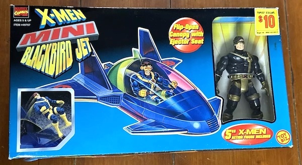 X-Men Mini Blackbird Jet with Storm. Click for appraisal
