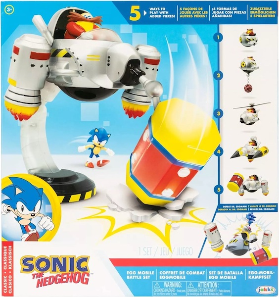Sonic The Hedgehog Egg Mobile Battle Set Playset. Click to value yours