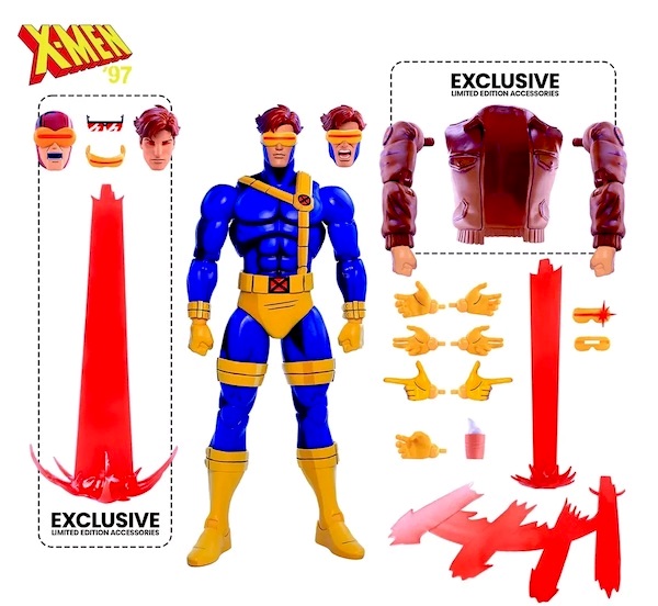 X-Men 97 Cyclops 1/6 Figure Timed Edition Figure out of the box. Click for appraisal