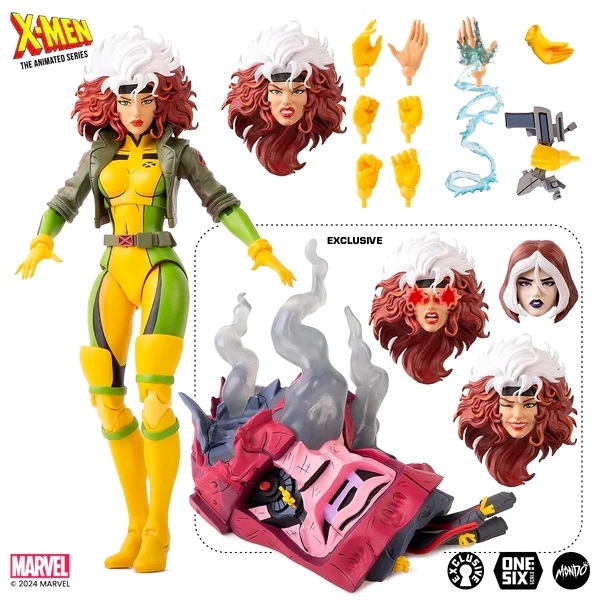 X-Men Animated Series 1/6 Rogue Timed Edition Figure out of the box. Click for a free appraisal, or to sell yours