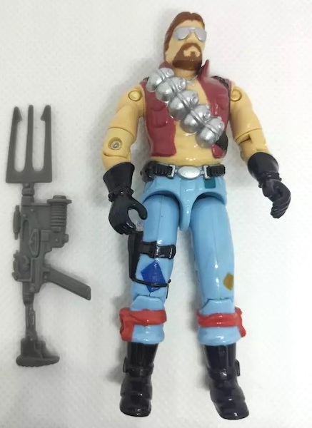 G.I. Joe Monkeywrench Action Figure out of the pack. Click to value yours, or sell