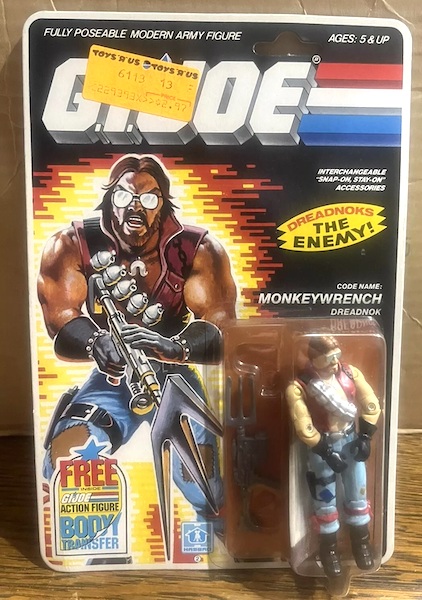 G.I. Joe Monkeywrench Action Figure. Click to value yours, or sell