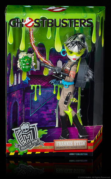 SDCC Exclusive Monster High Ghostbusters Frankie. Click to appraise yours