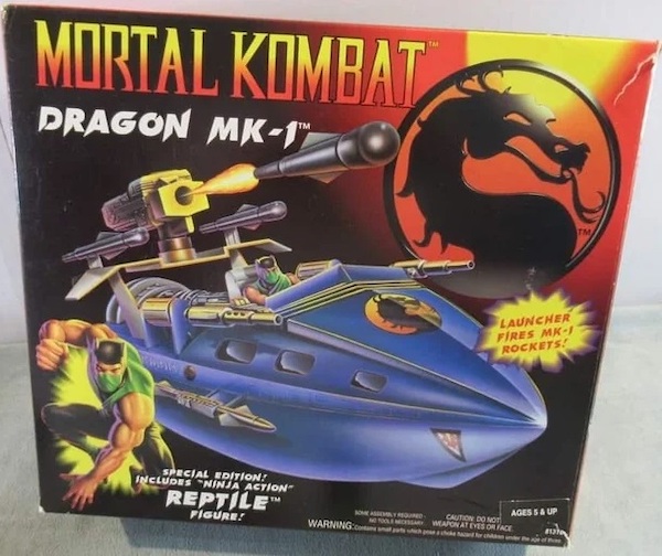 Mortal Kombat Dragon Boat playset