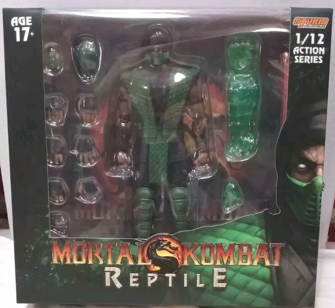 Mortal Kombat II MK2 Reptile Action Figure