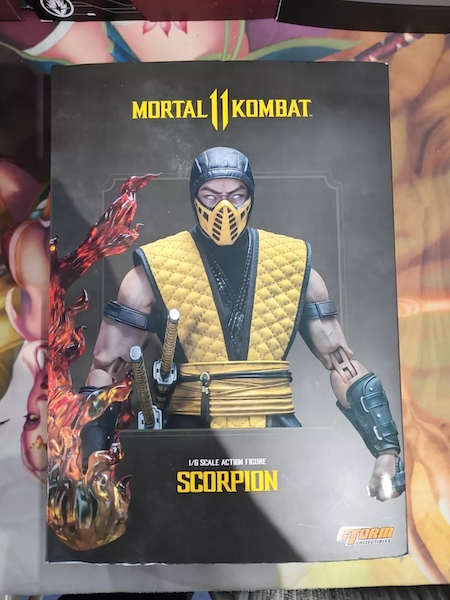 Mortal Kombat Scorpion Hanzo Hasash Action Figure