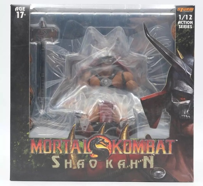 Mortal Kombat Shao Kahn Action Figure. Click for a free valuation