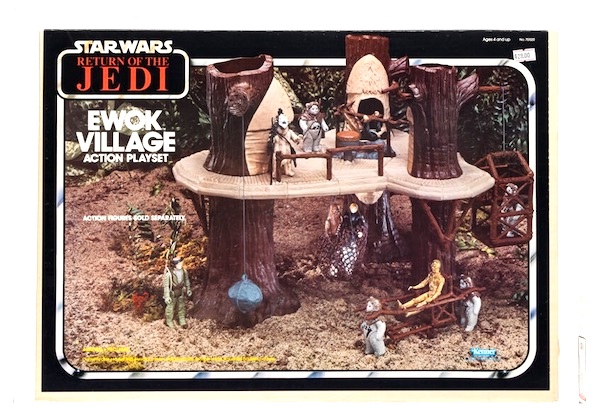Star Wars Return of the Jedi Ewok Village AFA 85. Click to value or sell one
