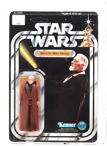 Star Wars Ben (Obi-Wan) Kenobi Double-Telescoping Lightsaber 12 Back Carded AFA 85 NM+. Click to sell or appraise yours