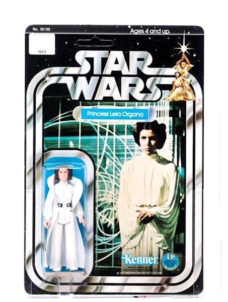 Star Wars Princess Leia Organa 12 Back-B AFA 95 MT. Click to value or sell one