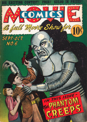 Movie Comics #6 (1939): The Phantom Creeps