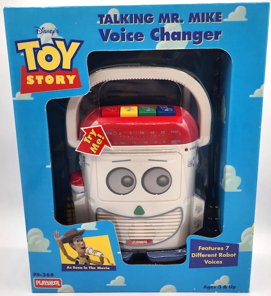 Toy Story Mr. Mike Voice Changer. Click to value yours