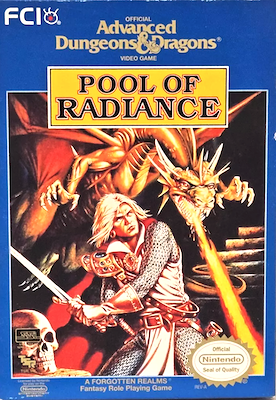 NES Pool of Radiance (1992). Click to sell or appraise your copy