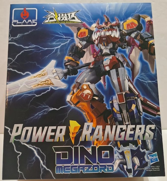 New Flame Toys Mighty Morphin Power Rangers Dino Megazord Action Figure. Click to appraise yours